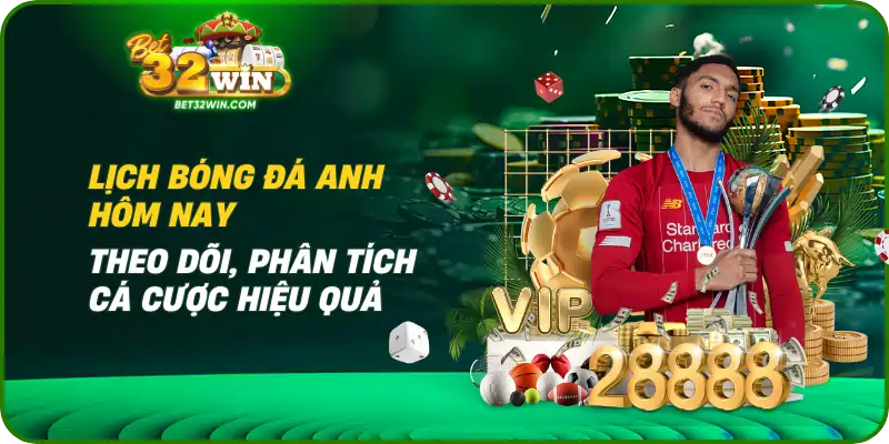 Lịch Bóng Đá Anh Hôm Nay